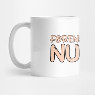 Forensic Nurse Orange Mug